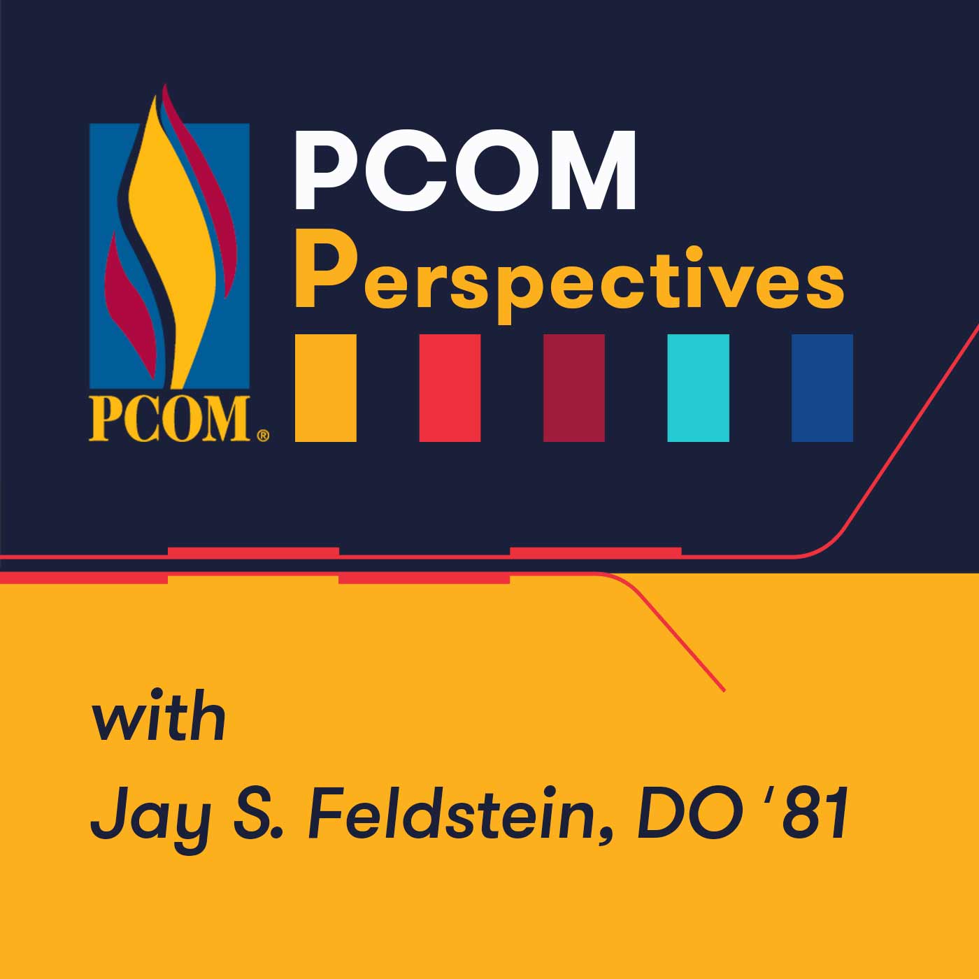 PCOM Perspectives podcast logo