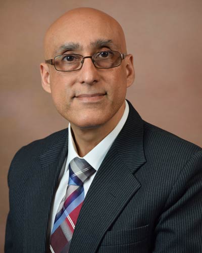 Professional headshot photograph of Sandeep Vansal, PhD, RPh