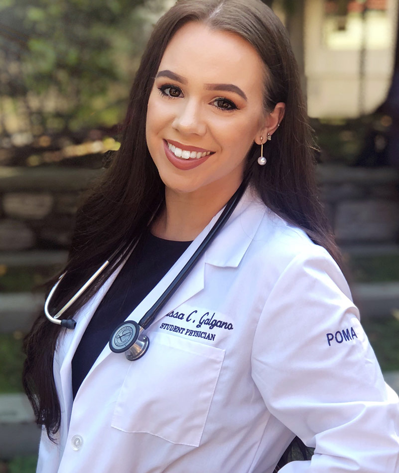 Non-traditional med student Alissa Galgano (DO '22) shares how she matched in OB/GYN at Walter Reed National Military Medical Center
