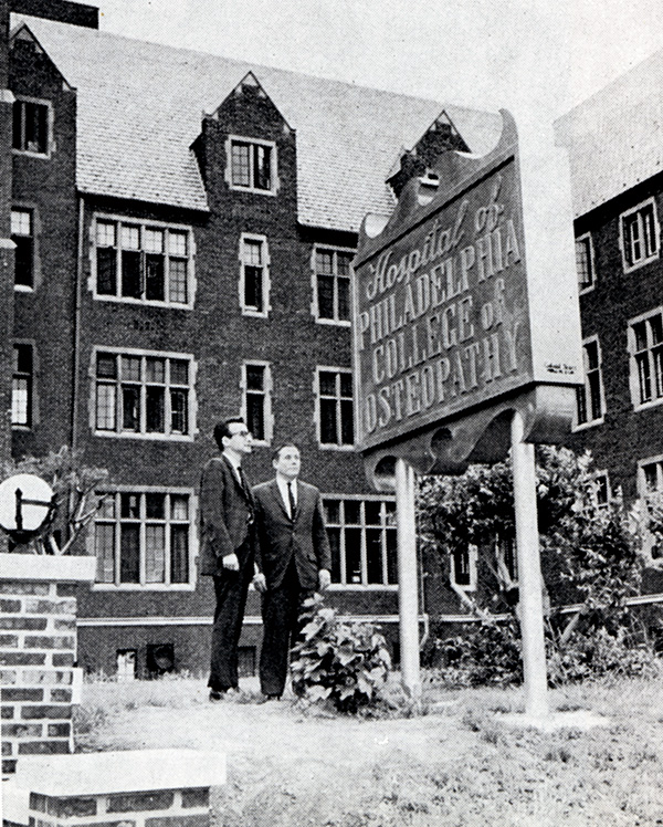 The Philadelphia College of Osteopathy (PCO), a Gothic-style hospital and classroom building was constructed in 1929 at 48th and Spruce Streets.
