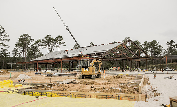 PCOM South Georgia under construction in 2018.
