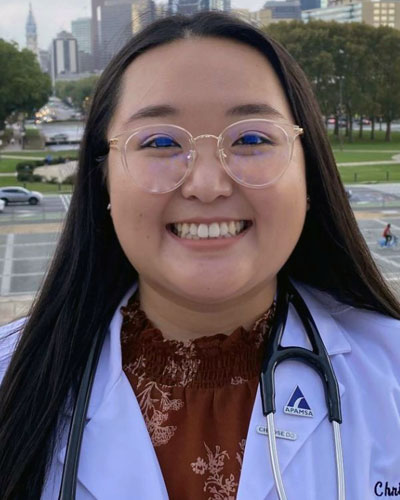 Christy Lu (DO '25) - PCOM portrait