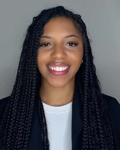 headshot of Latasha Adams, MS/Biomed ‘25