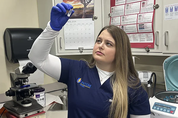PCOM Georgia Grad Turns Passion into Lab Career