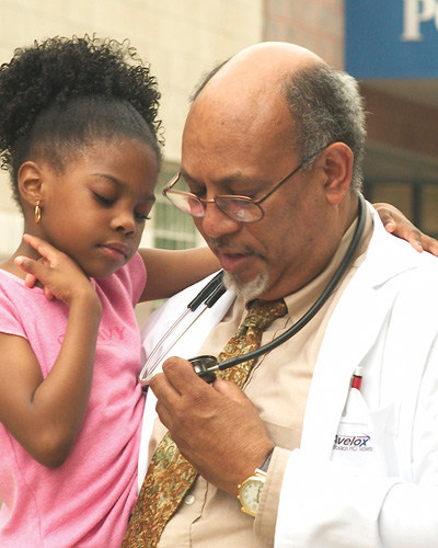 Oliver C. Bullock, DO ’78, faculty and chair of the department of community medicine