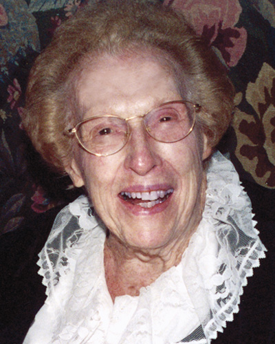 Ida C. Schmidt, DO ’35, FACGP, FAAO