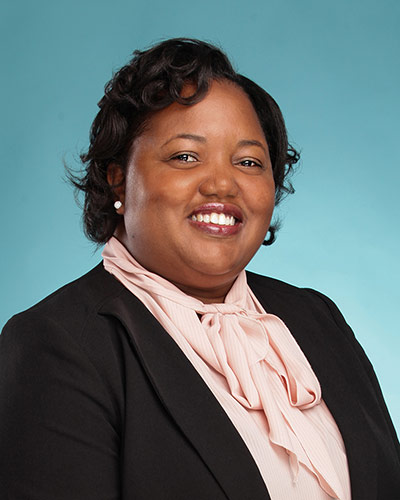 Headshot photograph of Melissa Jean Bailey-Taylor, DO ’08, RES ’13, MPH, CMD