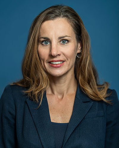 Headshot photograph of Michele E. Paessler, DO ’97