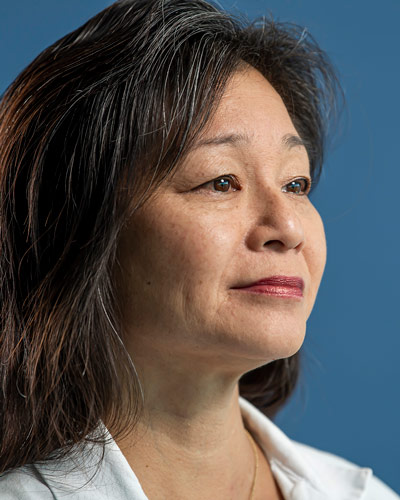 Headshot photograph of Joyce W. Wald, DO ’92, FACC