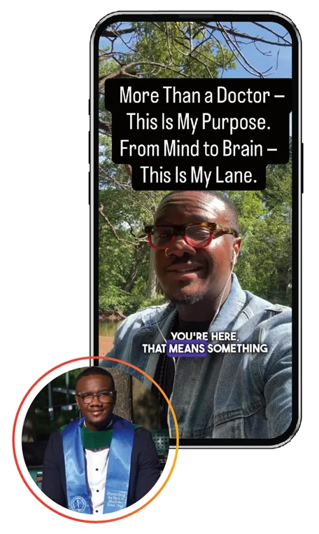 Screenshot of Aldwin Ben-Aziz Soumare social media video