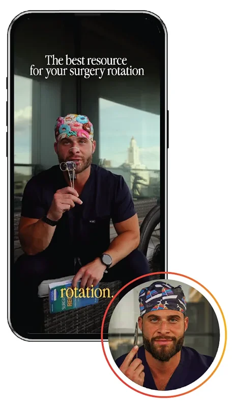 Screenshot of Jory Parson social media video
