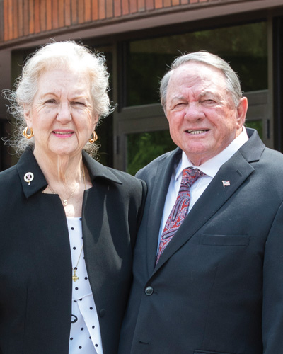 Clyde and Sandra Strickland portrait