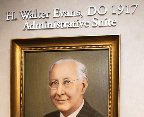 H. Walter Evans, DO 1917 Administrative Suite