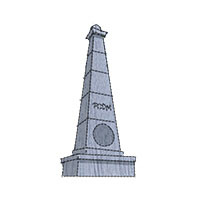 Illustration of obelisk