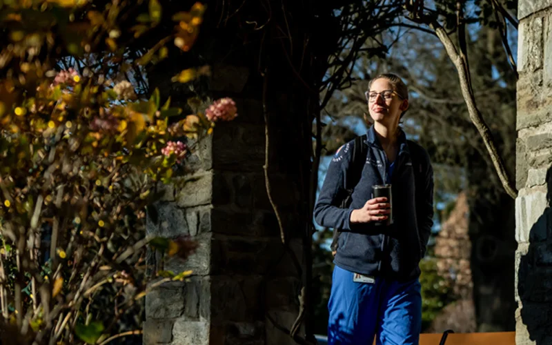 
5:30AM
The Day Begins:&nbsp; Coffee in hand, I’m on campus while the hospital is still quiet—those few calm moments before the day truly begins.
