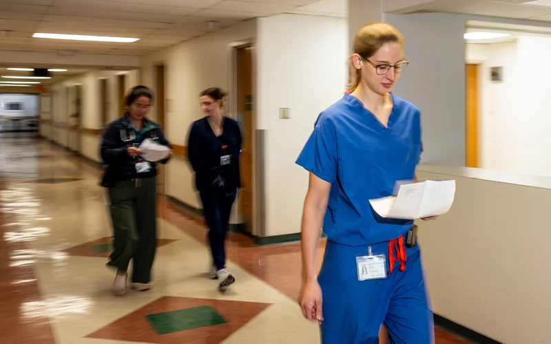 
6:15AM
Morning Rounds:&nbsp; Efficient and focused. We assess pain control, drains, labs and wounds, and plan next steps for patients recovering from procedures ranging from appendectomies to bowel resections and colectomies.
