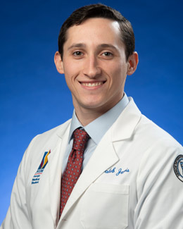 Professional headshot photograph of PCOM Georgia DO student Caleb Jerris (DO '23).