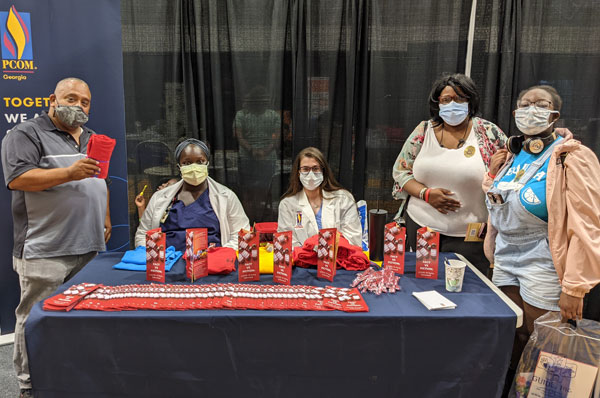 Students Debunk Vaccine Myths at Local Health Fair