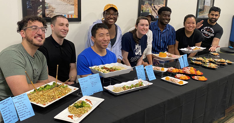 PCOM Georgia DO students participate in the Culinary Medicine elective course