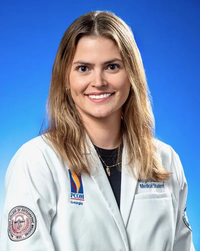 Professional headshot of Megan Blasberg (DO ‘27)