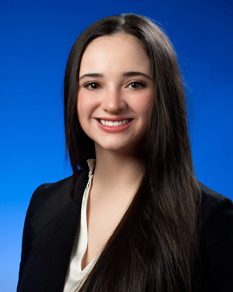 Professional headshot photo of PCOM Georgia med student and global health researcher Zoë Rushetsky (DO '27)