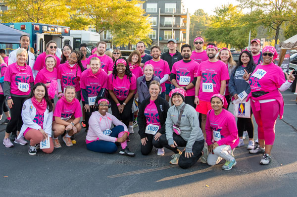 PCOM Georgia Helps Paint Gwinnett Pink