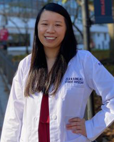 Newly elected AMWA Region 3 Director Julia Burns (DO '24), medical student at PCOM