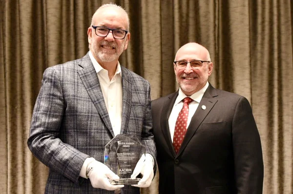 PCOM President Dr. Jay Feldstein Wins 2025 AACOM Dodson Award