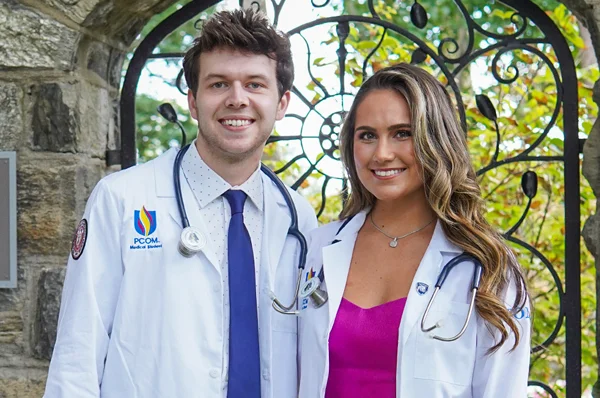 Childhood Cancer Survivors Reunite as Med Students at PCOM