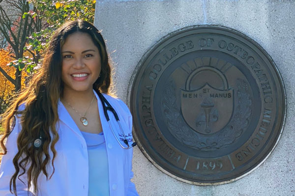 Faye Villegas Awarded PCOM's Student DO of the Year