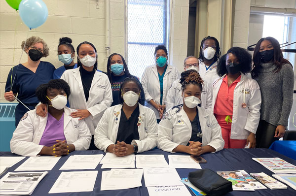 Students Support Philly Community at Southwest Health Fair