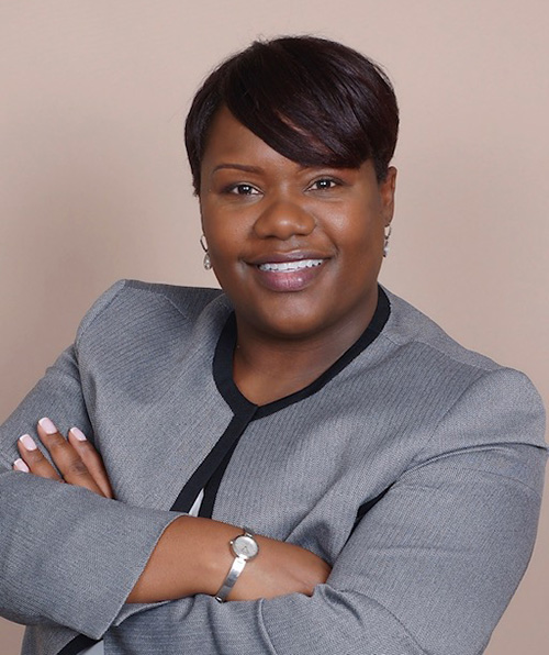 Professional headshot photograph of Terri Allen, PCOM's director of public safety