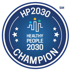 Healthy People 2030 Champion logo