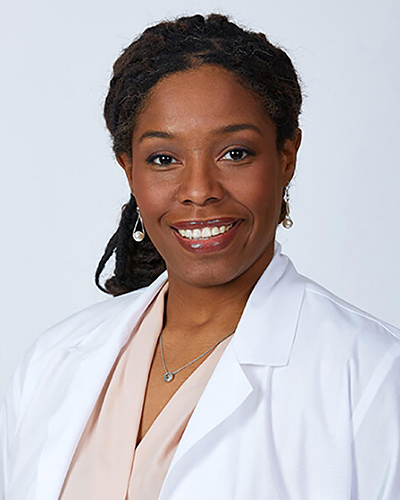 Professional headshot photograph of medical student Monique Gary, DO ’09, MS/Biomed ’05