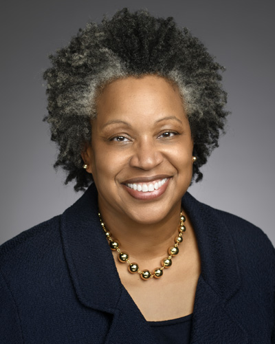 Professional headshot photo of PCOM Chief Admissions Officer, Adrienne Jones, MLS