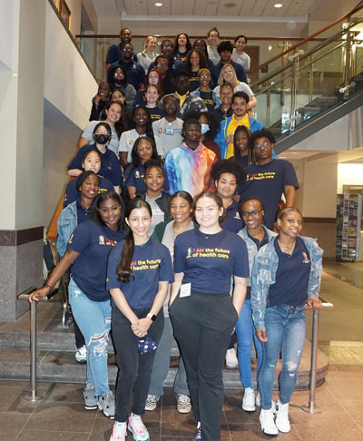 Philadelphia High School students attend PCOM's Opportunities Academy summer camp