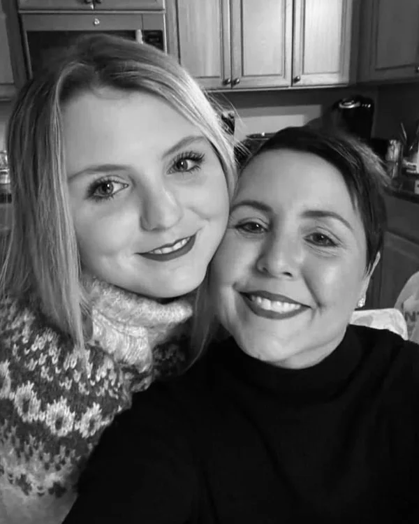 Emma Sevick and her mother Ann