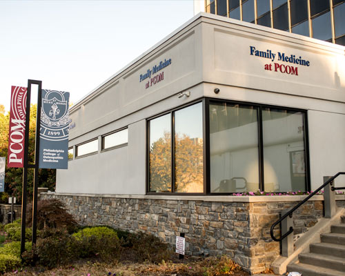 PCOM Family Medicine Healthcare Center building