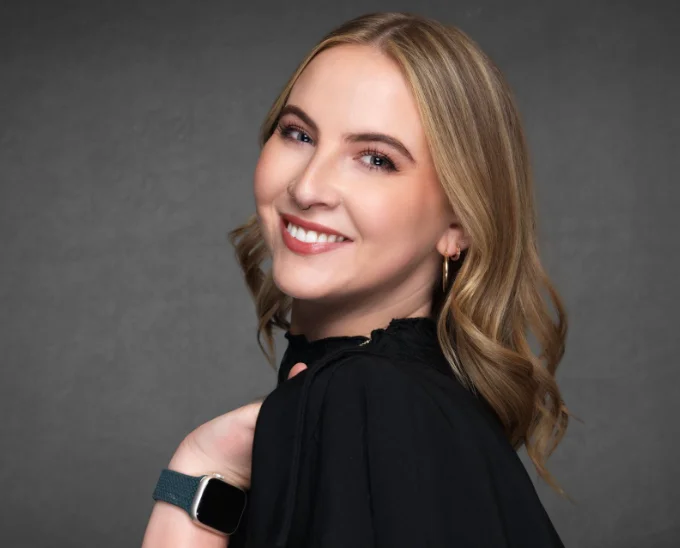 Professional headshot photo of PCOM clinical psychology student Hannah Reiser (PsyD '27)