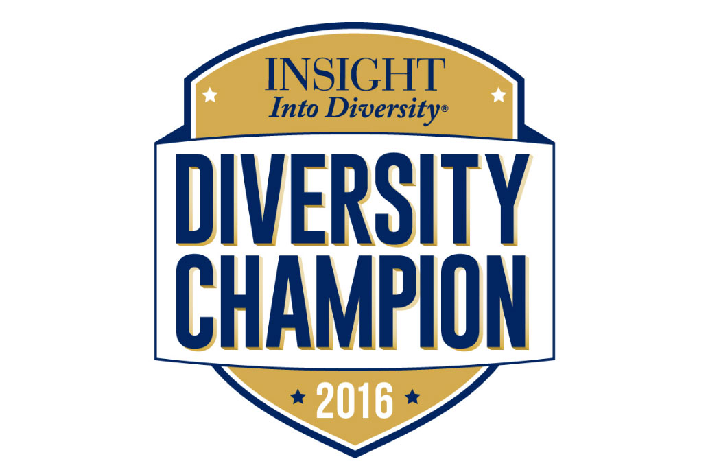 INSIGHT Into Diversity magazine 2016 diversity champion logo