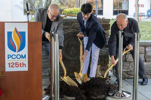 PCOM Celebrates 125th Anniversary With Time Capsule Ceremony