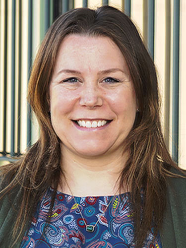 Headshot photo of PCOM faculty member Autumn Dye, DO, as she shares about women in medicine