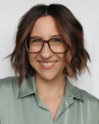 Professional headshot of Sarah Fox, PCOM clinical psychology student