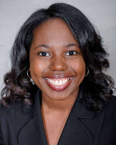 First-Gen Students Committee Mentorship and Networking Leader and osteopathic medical student JaLisa Jones (DO ’25)