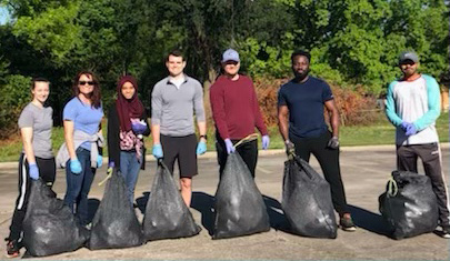 Student DO of the Year Katie Bombly (DO '24) organizes community help days among PCOM South Georgia students