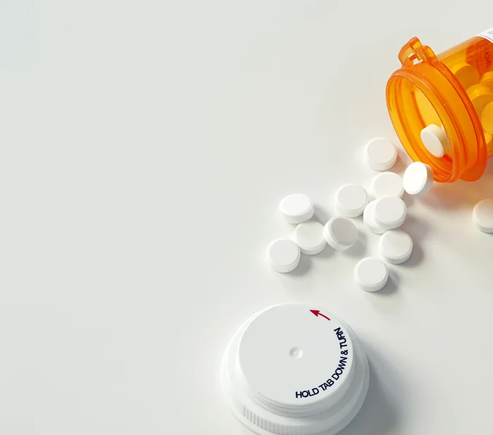 Generic white pills representing the GLP-1 wegovy weight loss drug