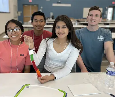 Students from Brooks County High School