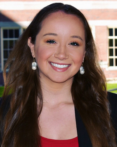 Headshot photograph of PCOM med student and student researcher Brigitte Cochran (DO ’25)