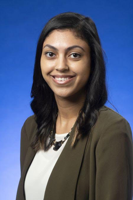 A photo of Amanda Aiad, the PCOM School of Pharmacy Council President for 2020.