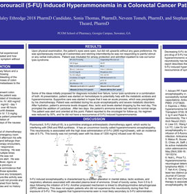 Fluorouracil (5-FU) Induced Hyperammonemia in a Colorectal Cancer Patient